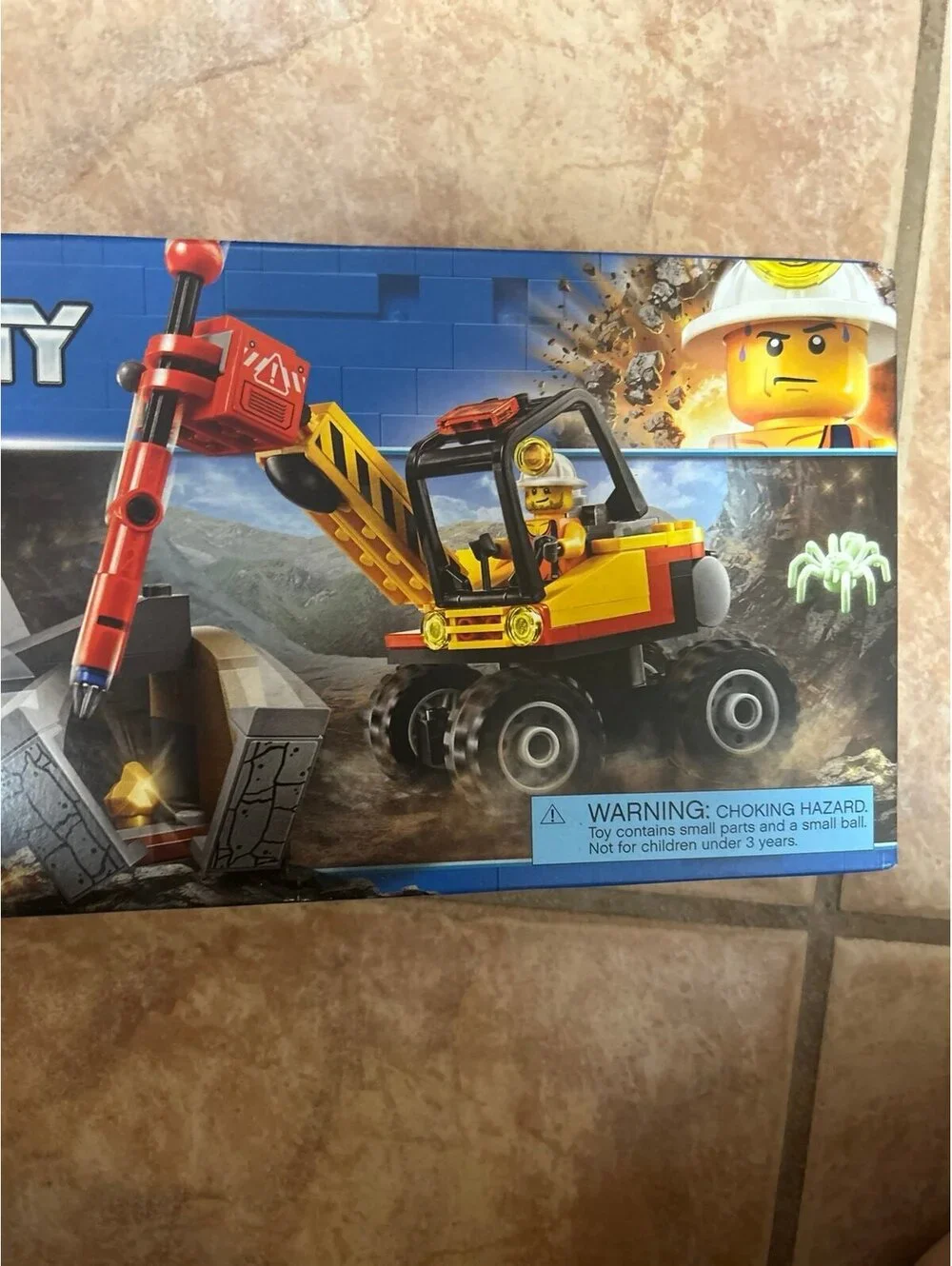 LEGO City 60185 Mining Power Splitter New Sealed Retired Set 127 Pieces